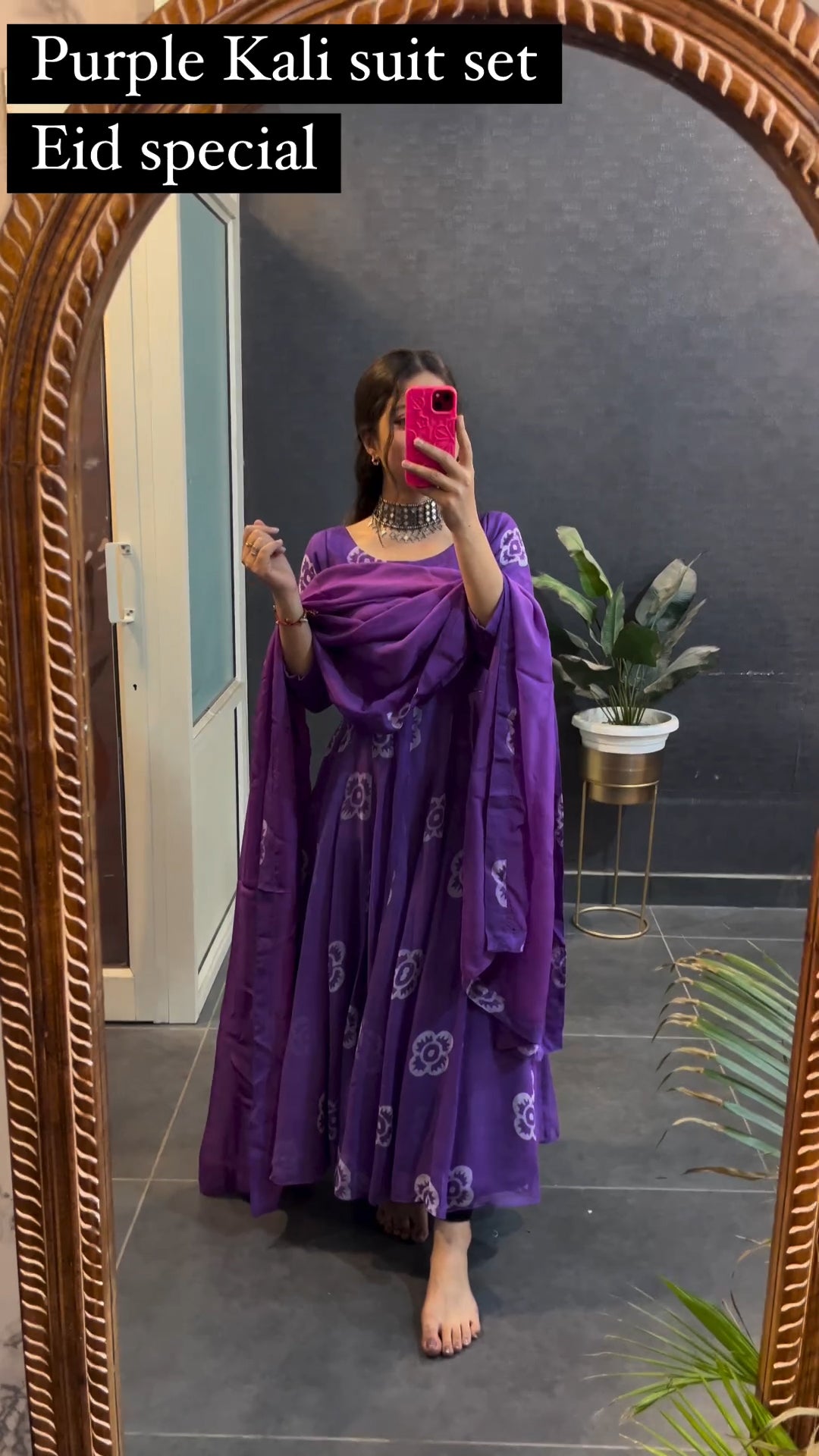 New Purple Gown For Women
