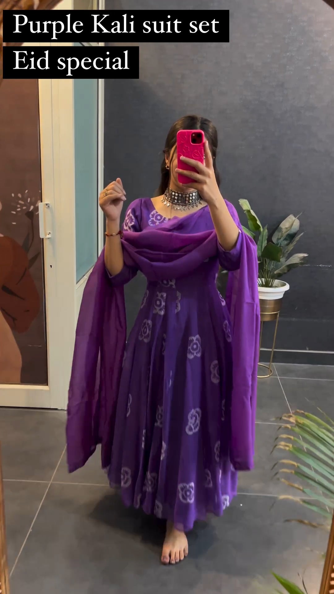 New Purple Gown For Women