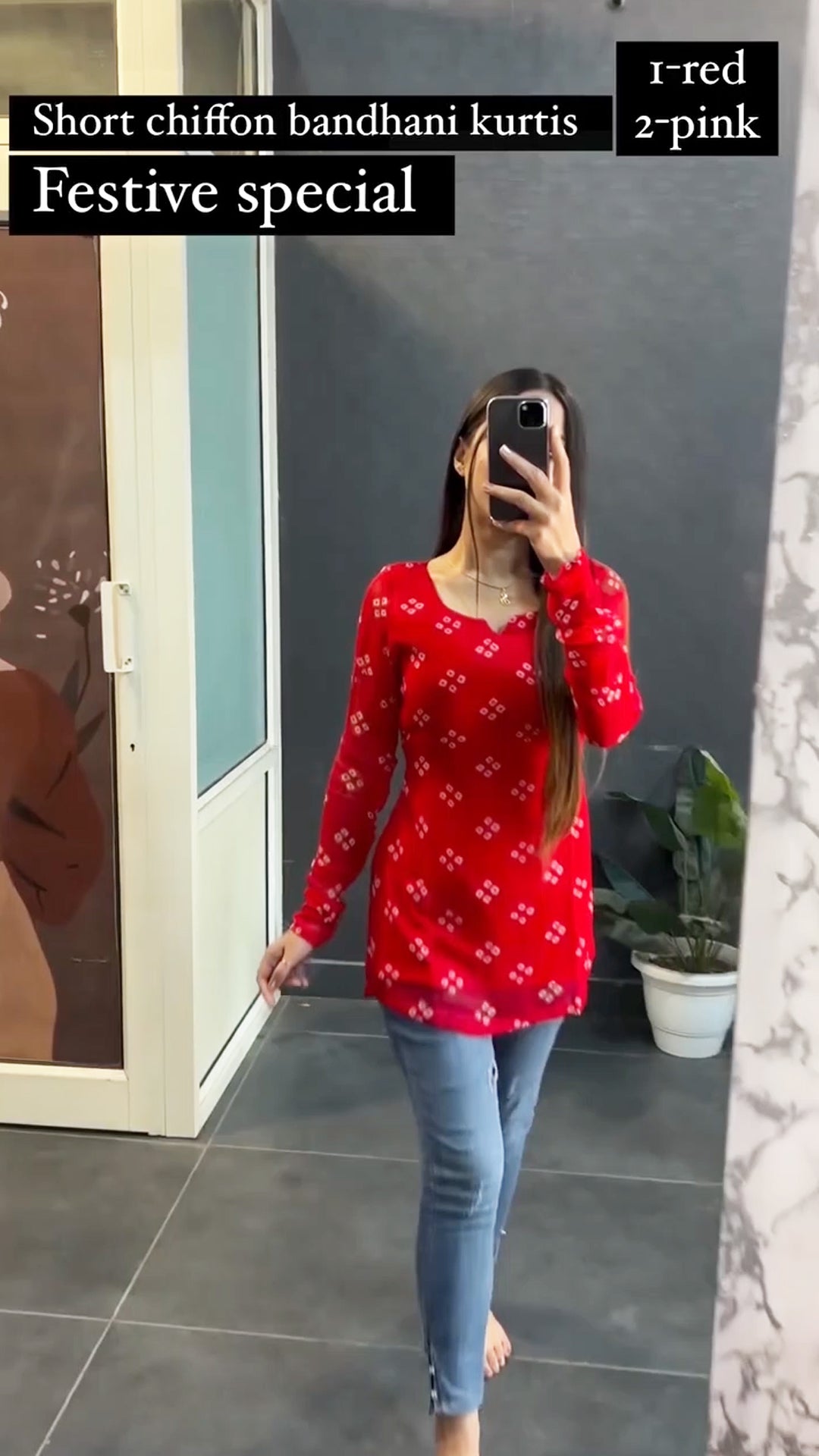 Beautiful Straight Winter friendly Short kurtas !