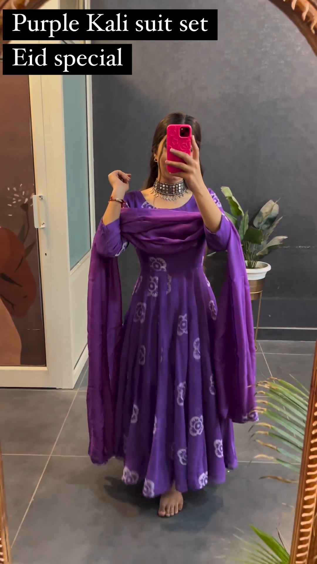 New Purple Gown For Women